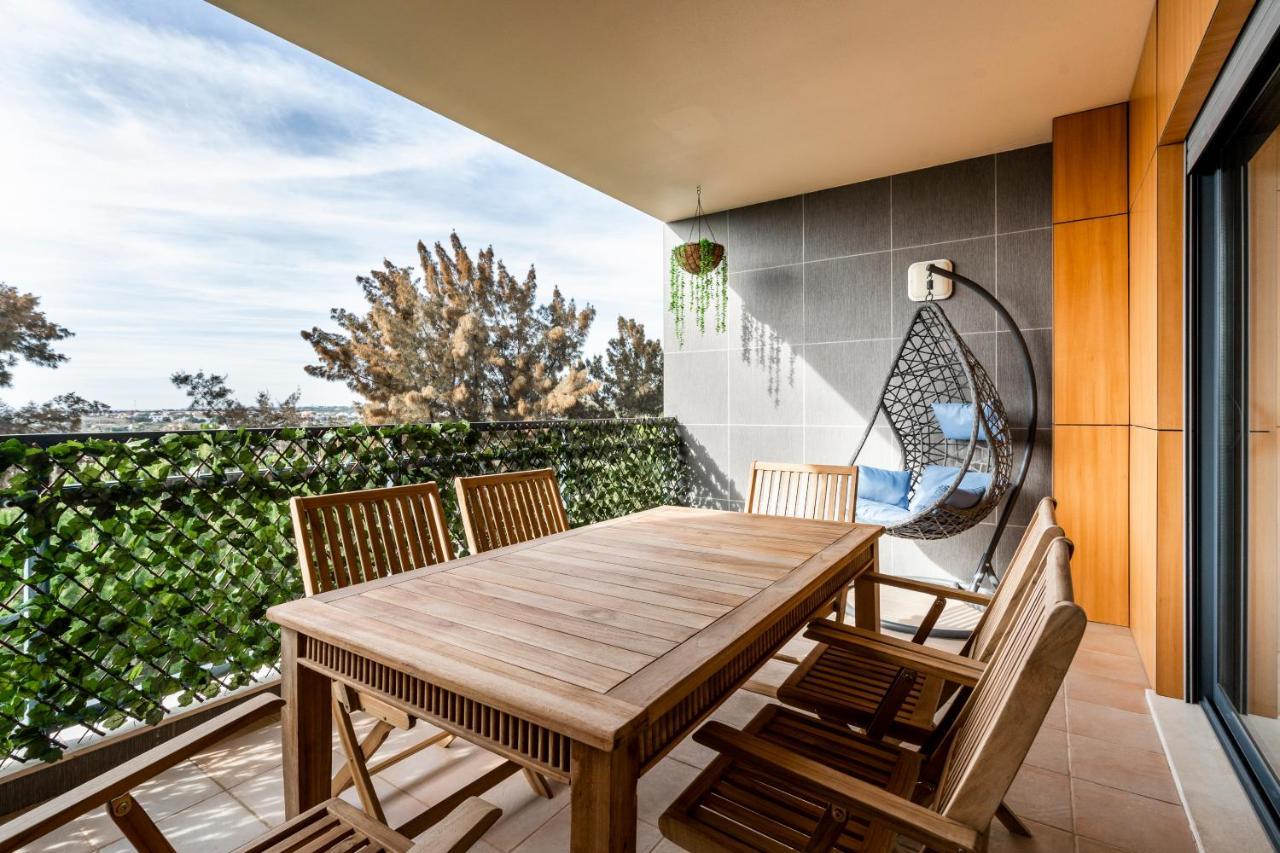 Oceanfront: Luxury Spectacular Sea Views And Pool Leilighet Olhão Eksteriør bilde